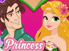 Princesa Rapunzel Romance Florescendo