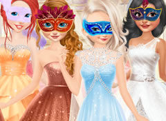 Princesas Festa de Mascara