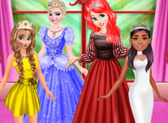 Princesas Vestidos Coloridos